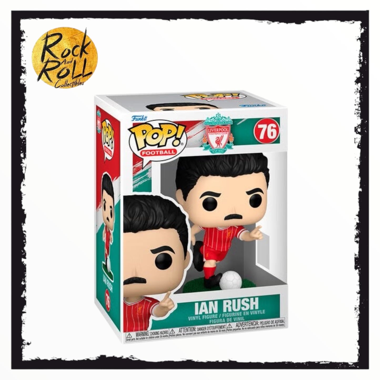 Ian Rush #76 Funko Pop - Liverpool Football Club
