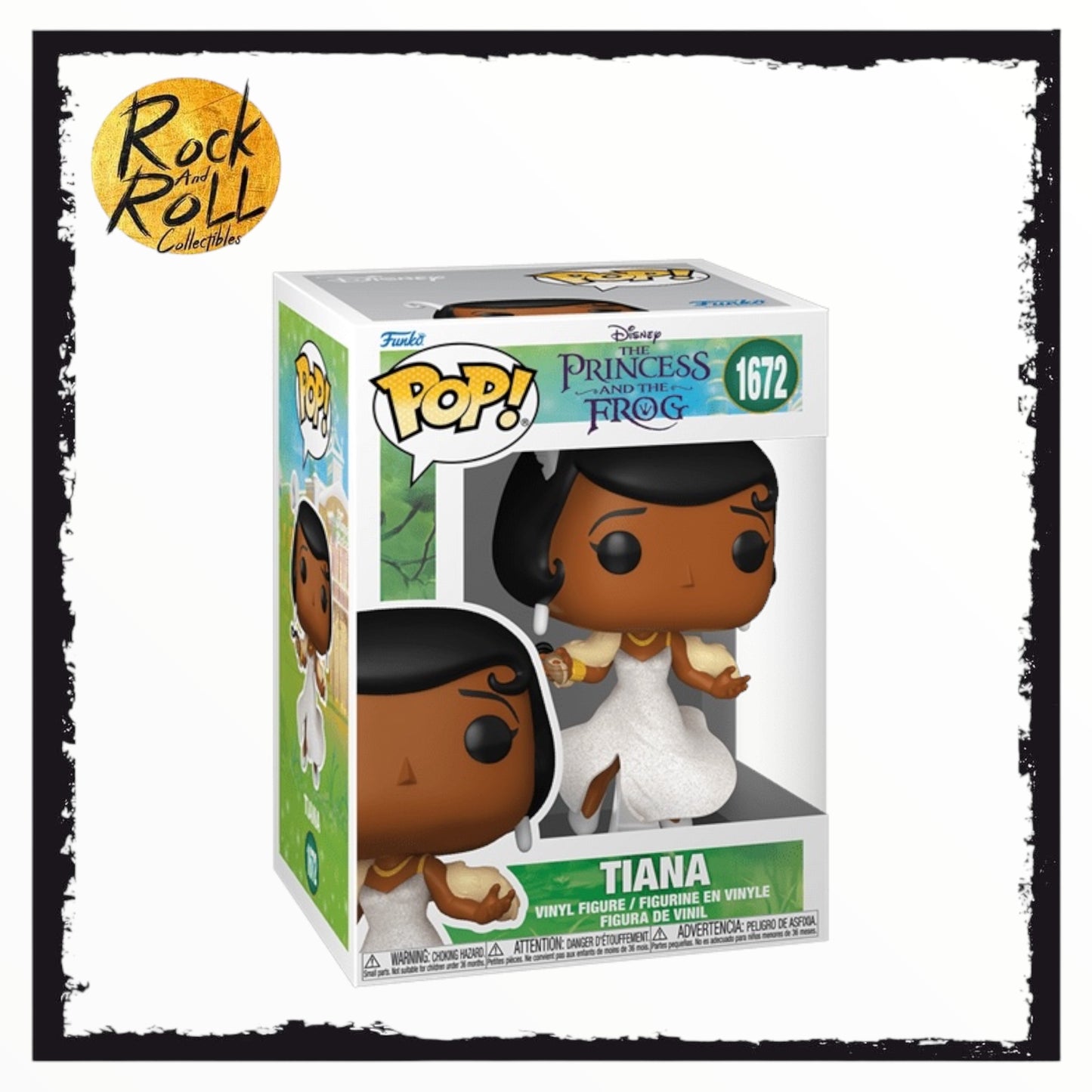 Tiana in Glittering Gown #1672 Funko Pop - The Princess and the Frog - Disney