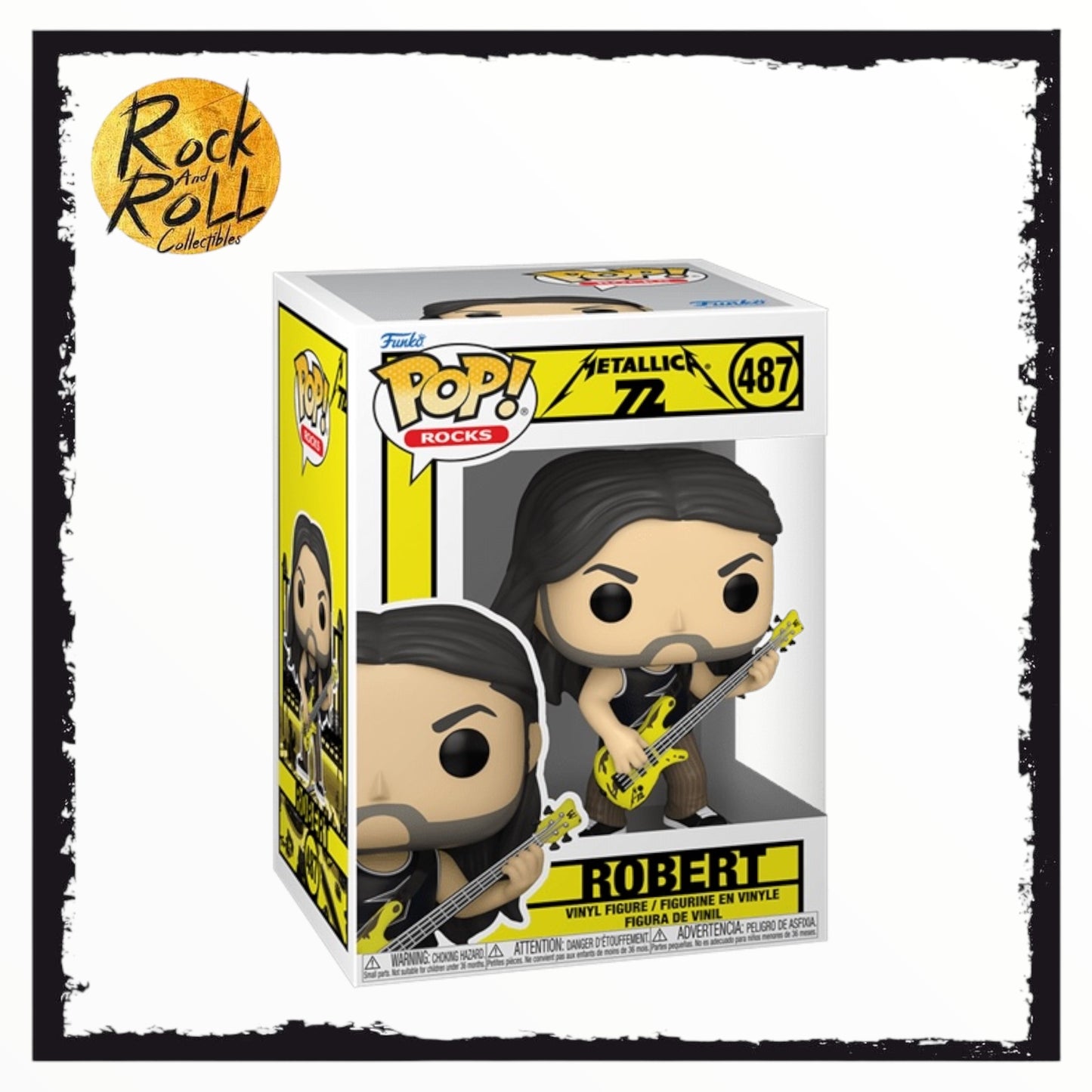 Robert #487 Funko Pop - Metallica: 72 Seasons