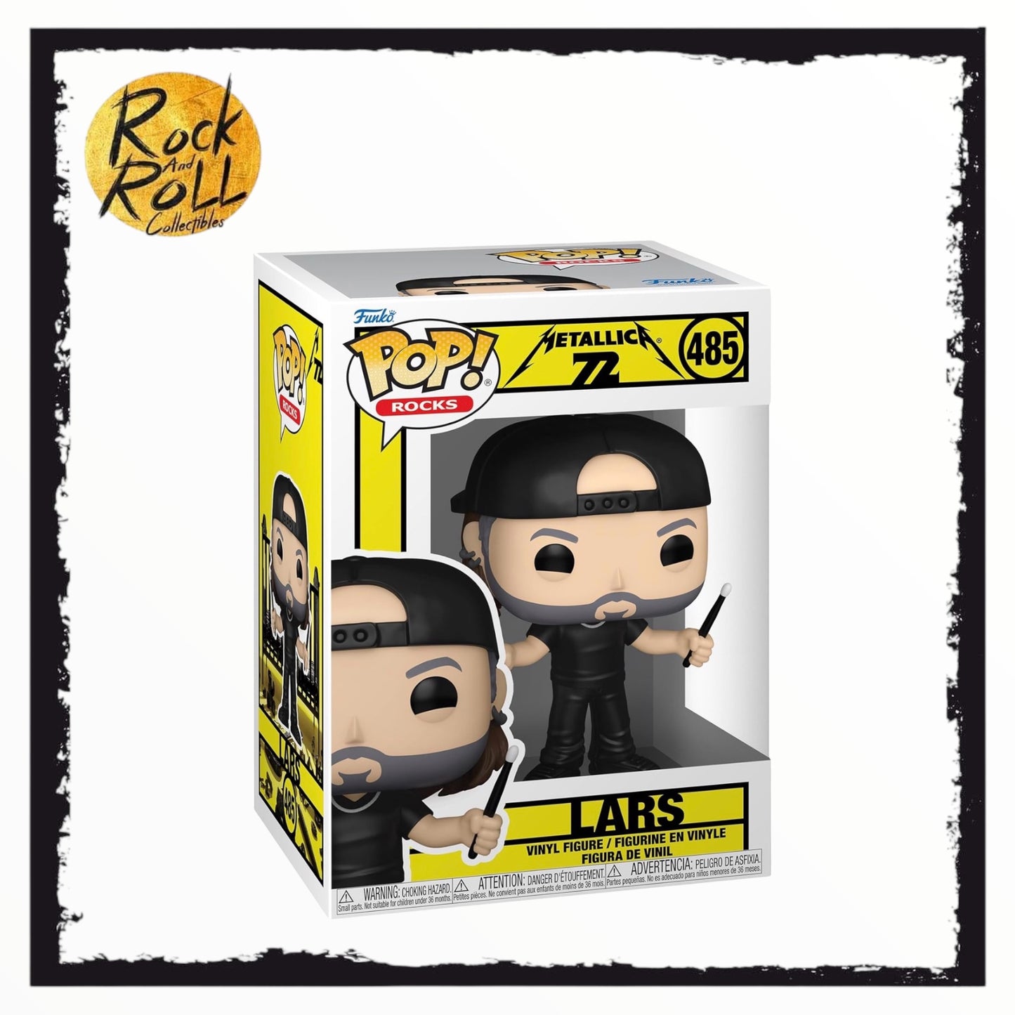 Lars #485 Funko Pop - Metallica: 72 Seasons