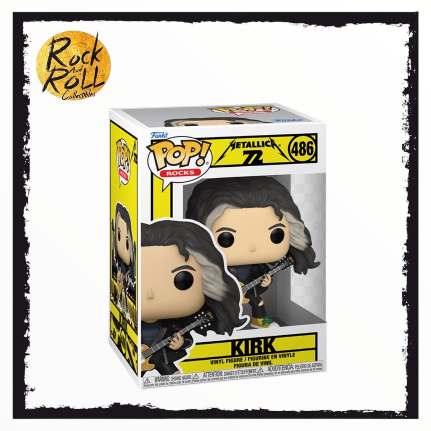 Kirk #486 Funko Pop - Metallica: 72 Seasons