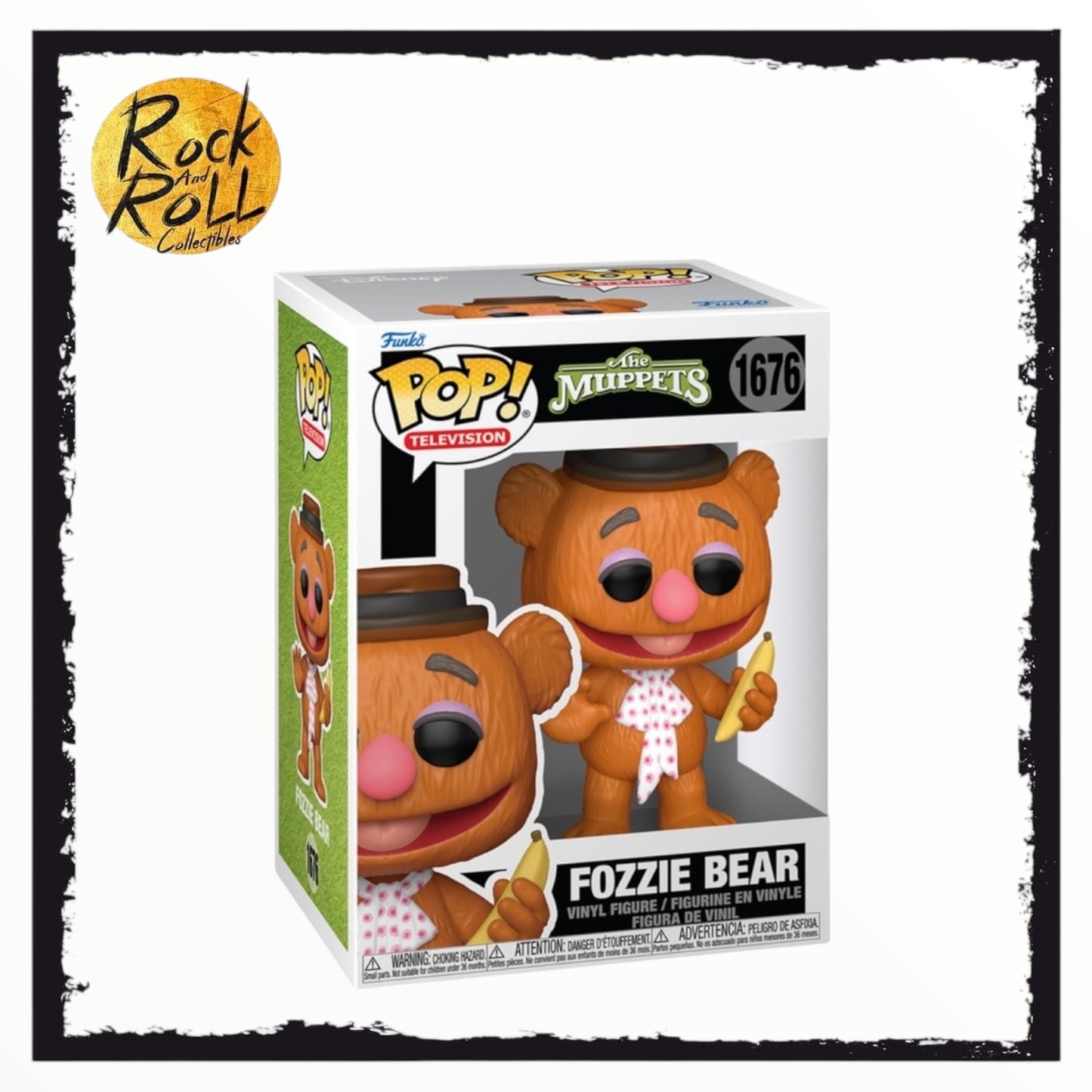 Fozzie Bear #1676 Funko Pop - The Muppets