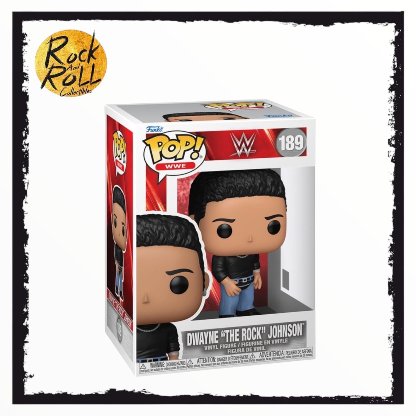 Dwayne "the Rock" Johnson #189 Funko Pop - WWE