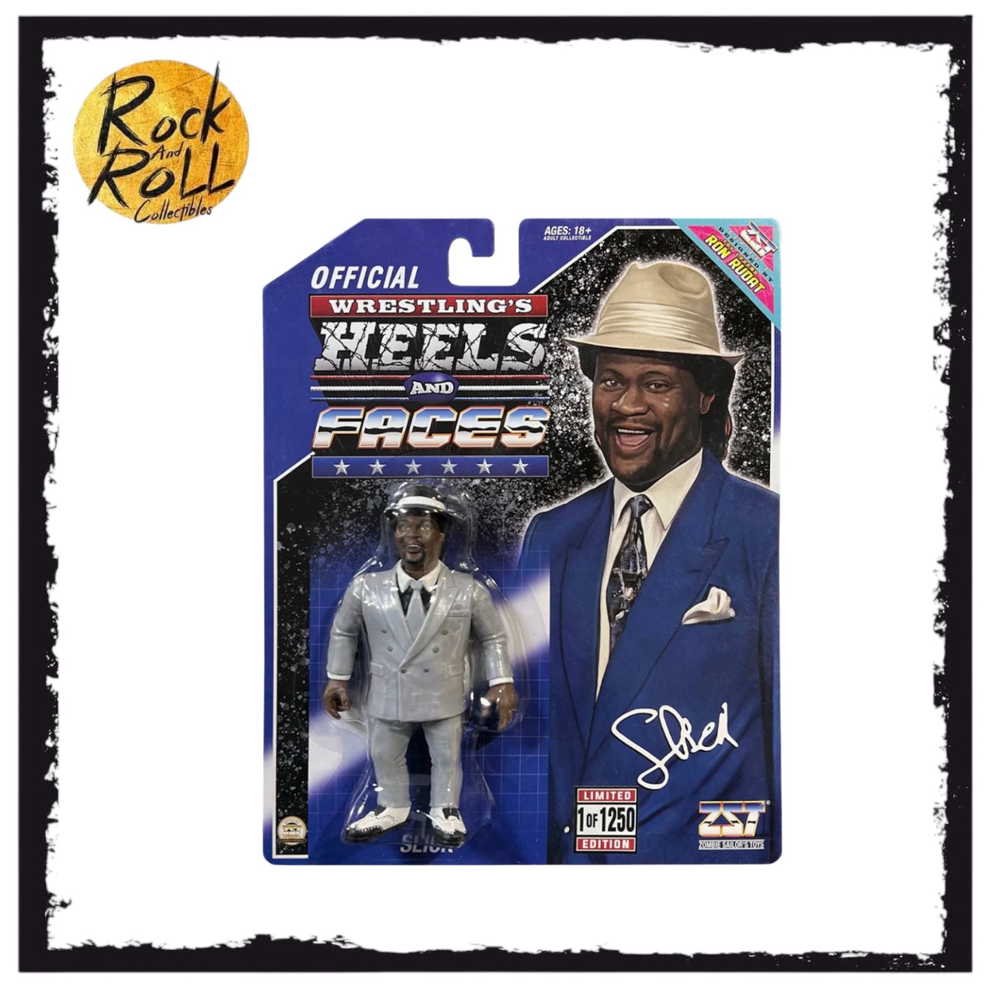 ZST - Zombie Sailor Toys Heels And Faces - Wrestlecon Slick (Grey Suit) LE /1250