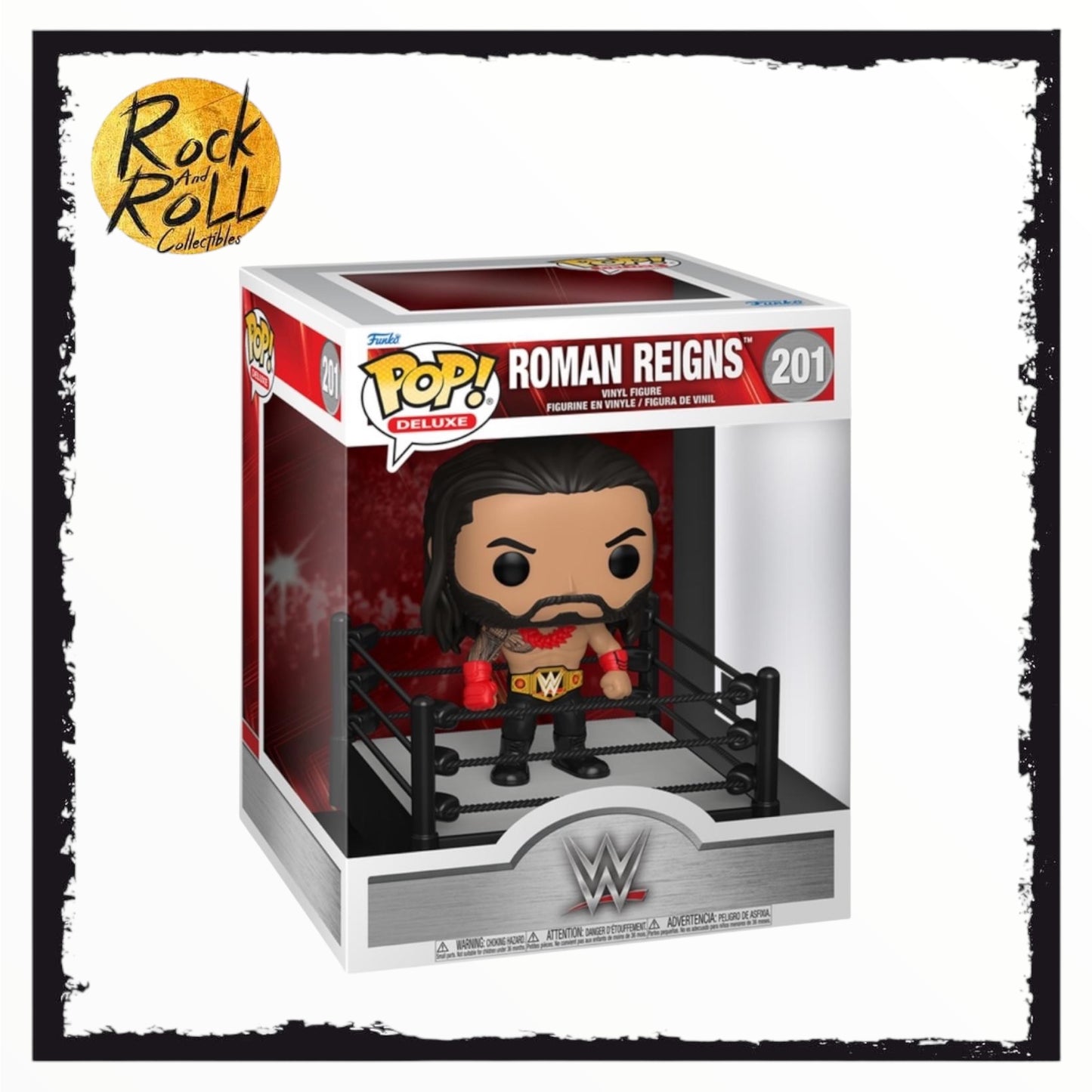 Roman Reigns #201 Funko Pop Deluxe - WWE