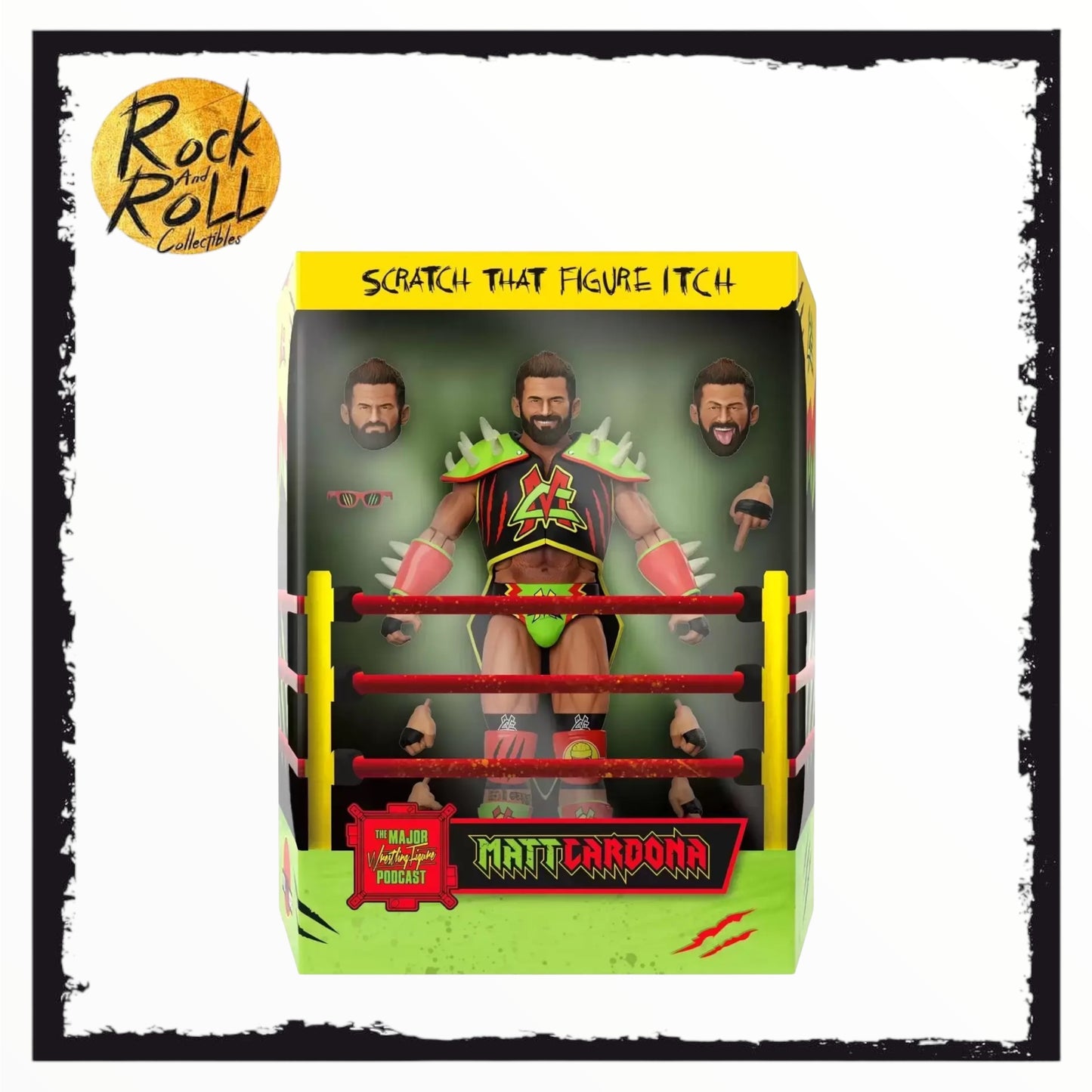 Super7 Ultimates! Major Wrestling Figures Podcast Matt Cardona Prehistoric