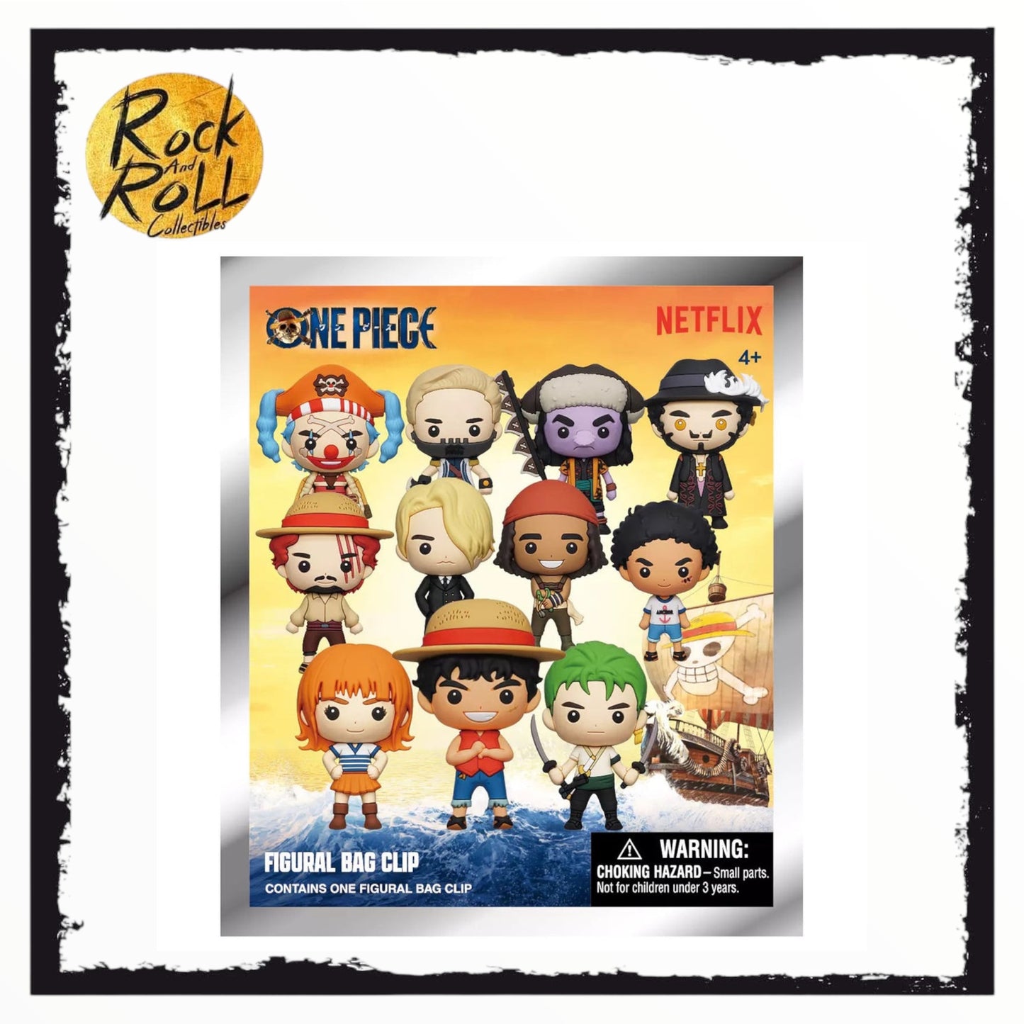 One Piece Netflix Live Action Series 1 Bag Clips (x1 Mystery Bag)