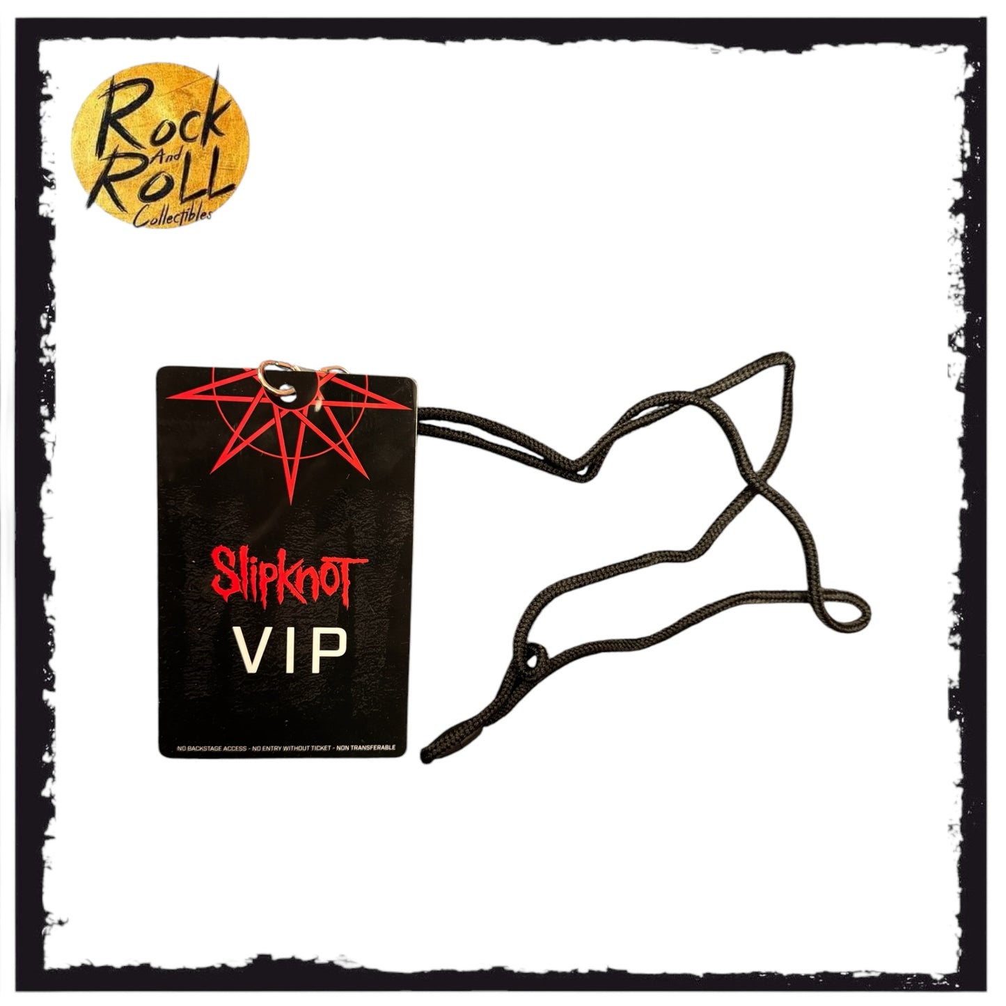 Slipknot VIP Laminate UK/EU Tour “We Are Not Your Kind”