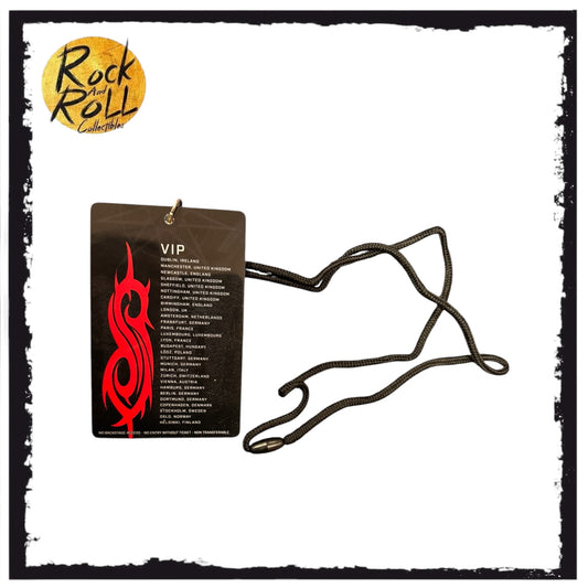 Slipknot VIP Laminate UK/EU Tour “We Are Not Your Kind”