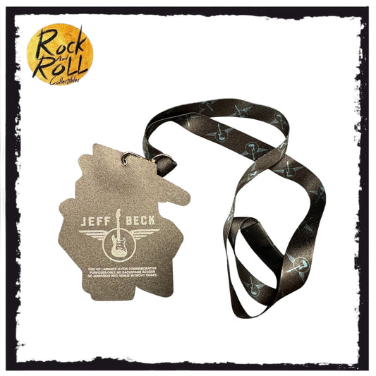 Jeff Beck VIP Lanyard
