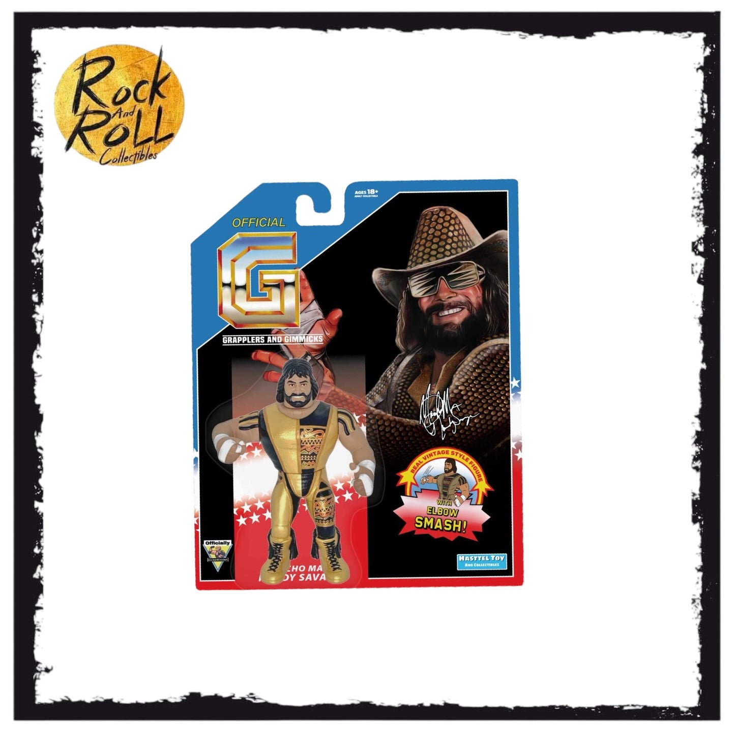 Grapplers And Gimmicks Macho Man Randy Savage '92 Vintage Ring Attire Style Figure