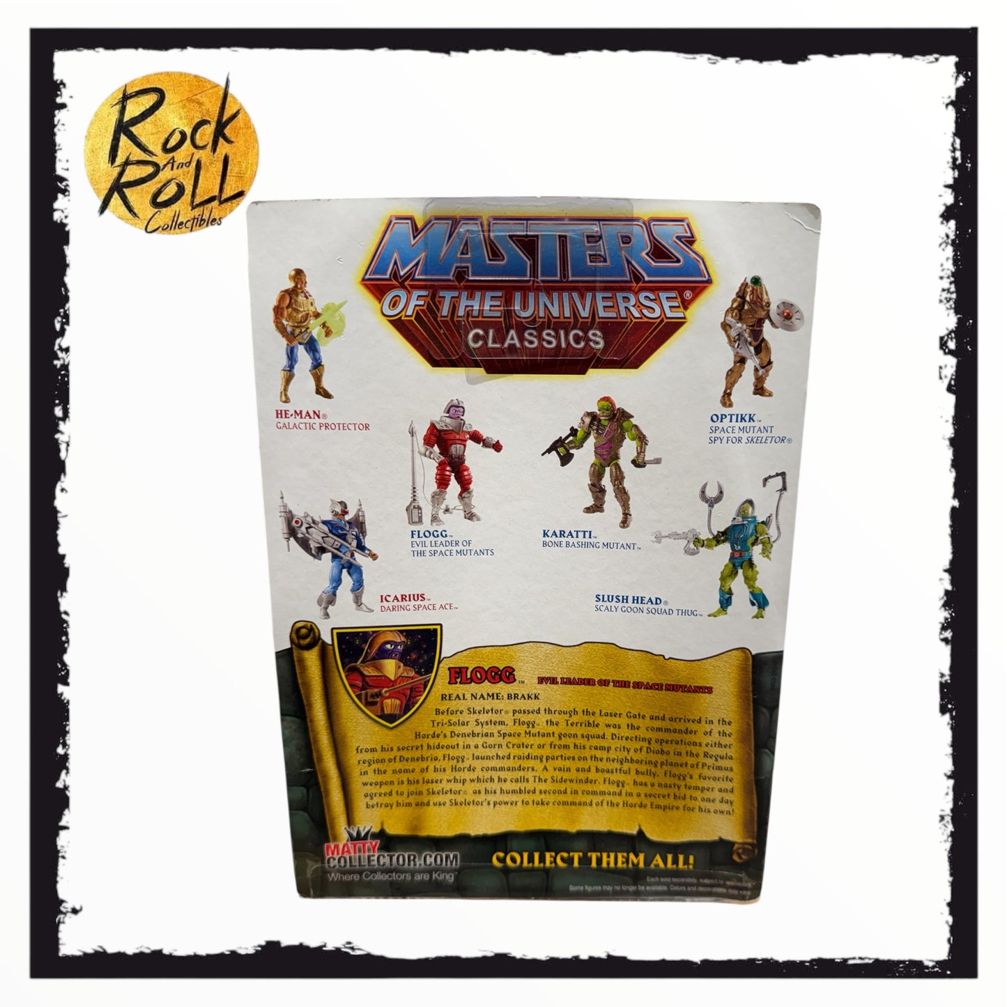 Masters of the Universe Classics - Flogg Evil Leader of the Space Mutants - Space Mutants Figure