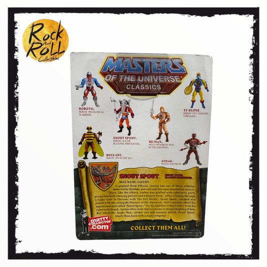 Masters of the Universe Classics Snout Spout Heroic Water Blasting Firefighter Figure