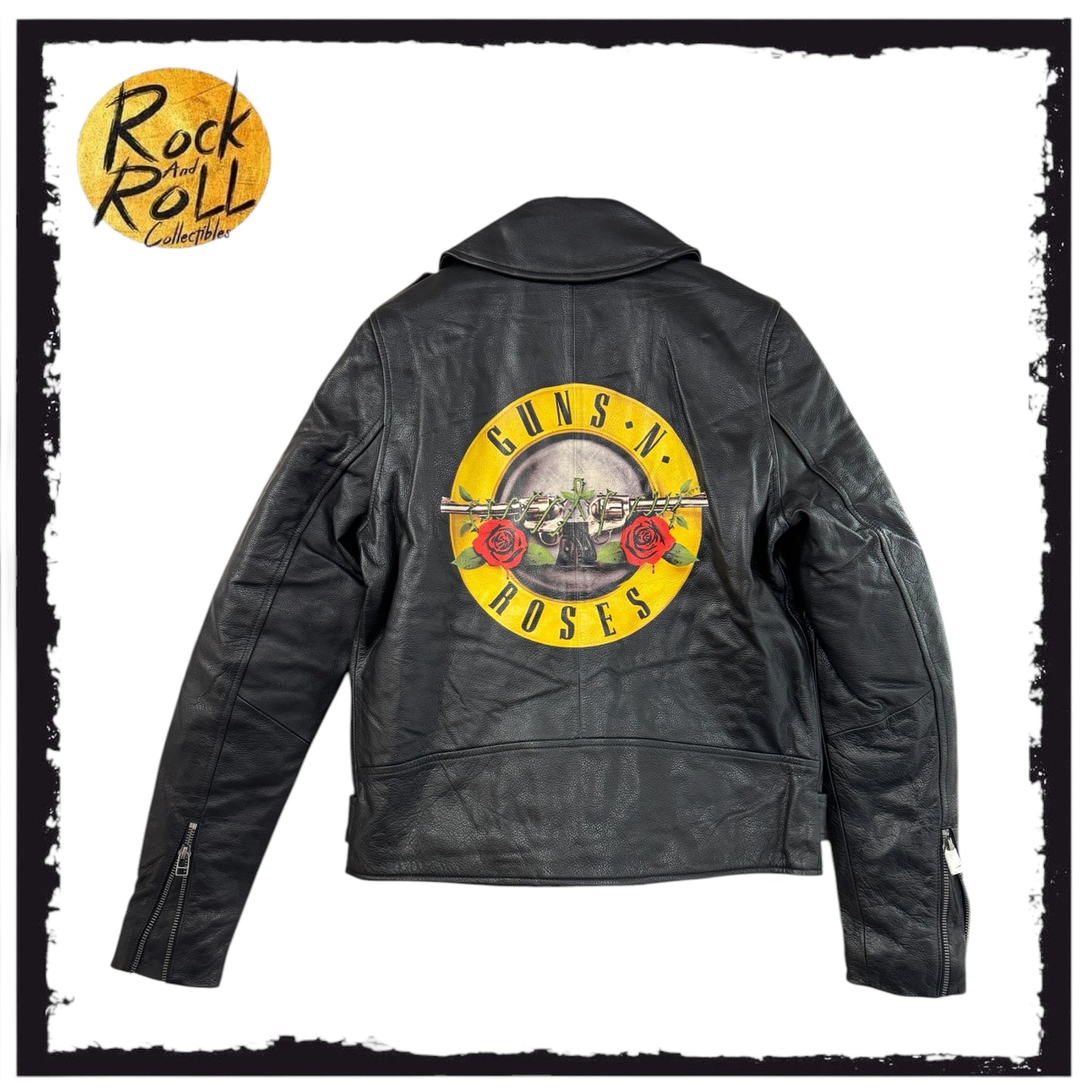 Guns N’ Roses Official Women’s Leather Jacket
