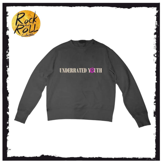 Yungblud Underrated Youth Crewneck Grey Jumper - Size L
