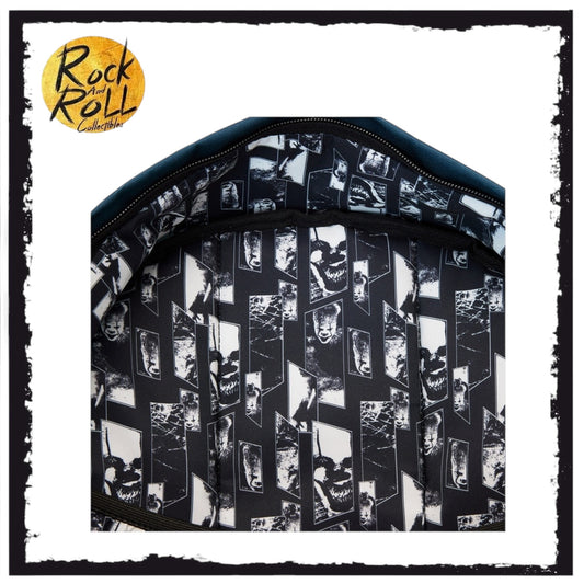 Loungefly IT Pennywise “I Heart Horror” Full Size GITD Backpack