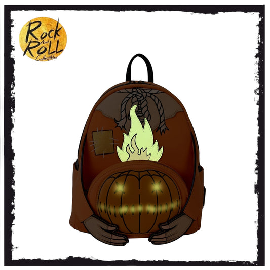 Loungefly Trick ‘r Treat Flaming Head Sam Mini Backpack