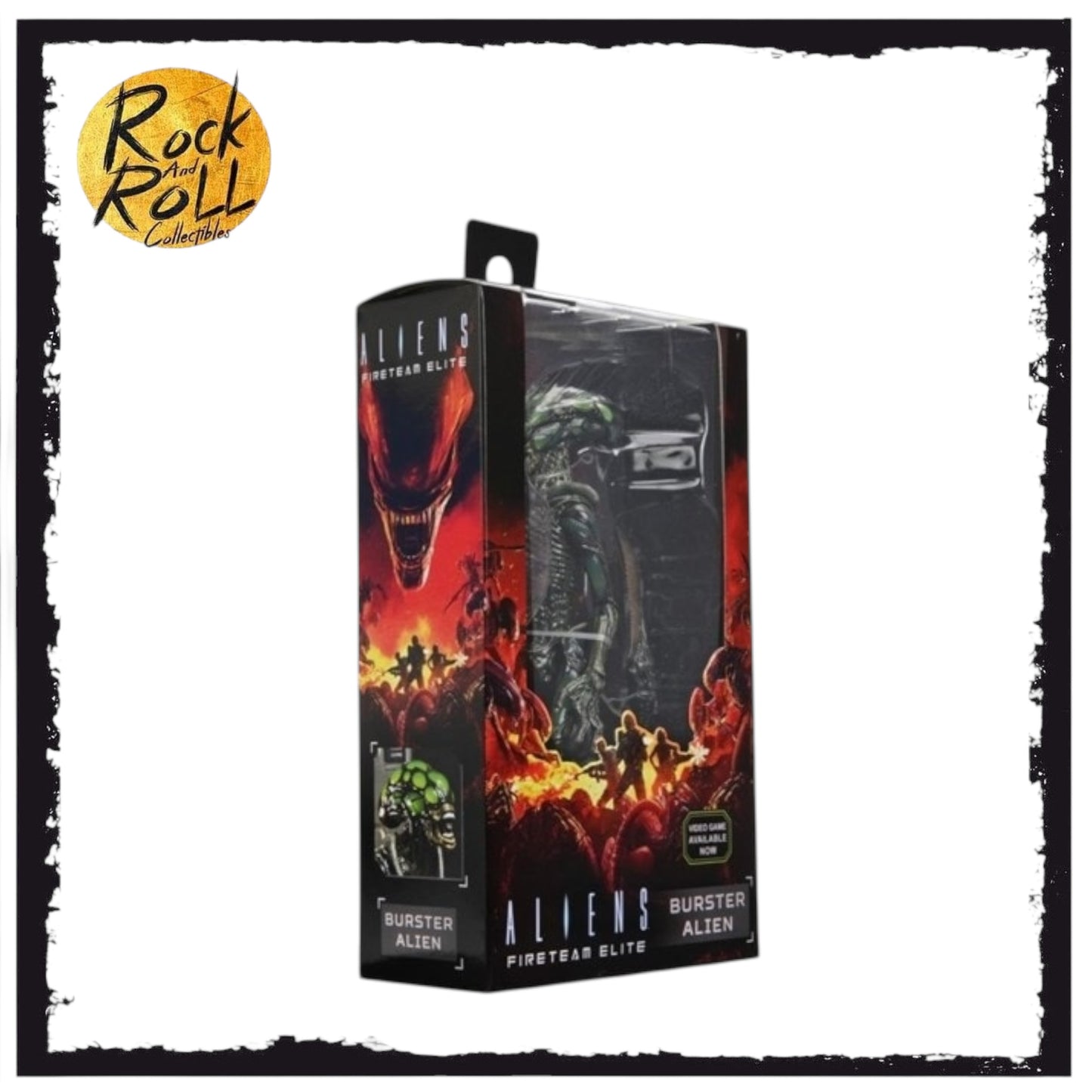 NECA Aliens: Fireteam Elite Burster Alien Action Figure