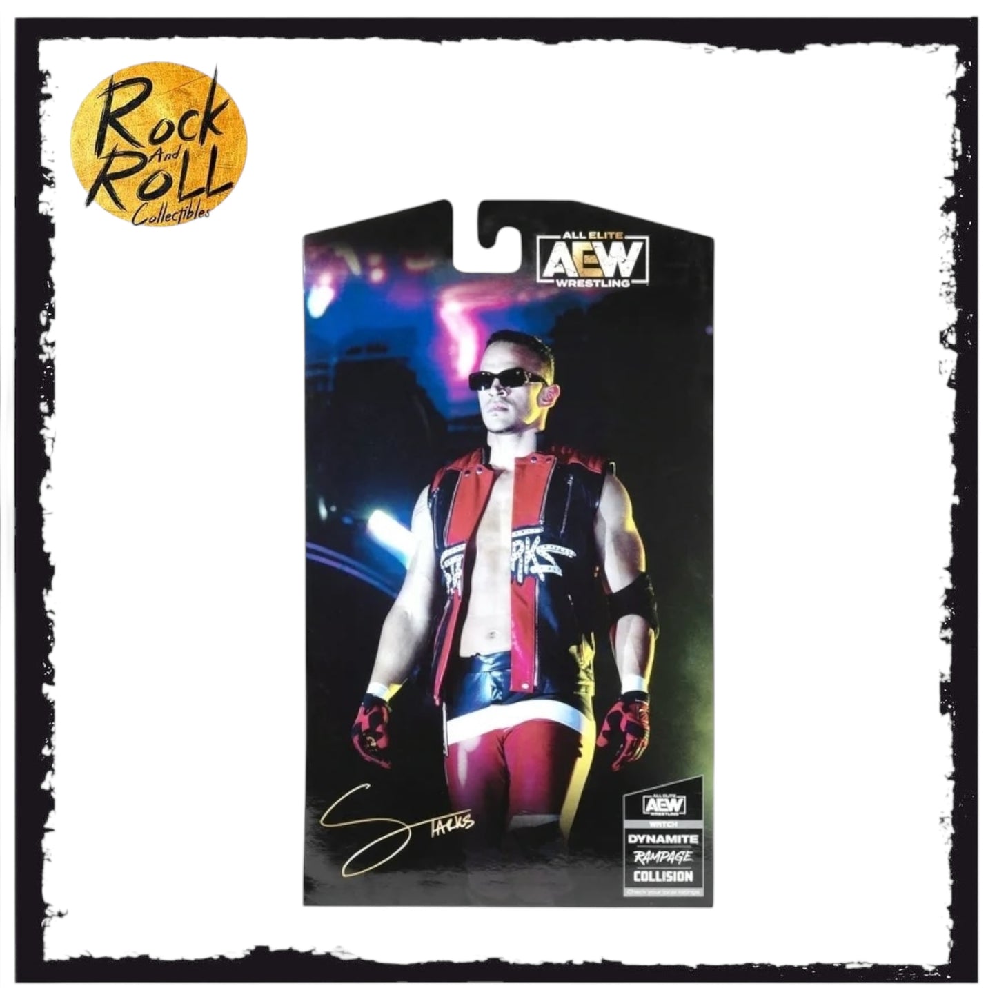 Not Mint Packaging - AEW Unrivaled #169 Ricky Starks Walmart Exclusive