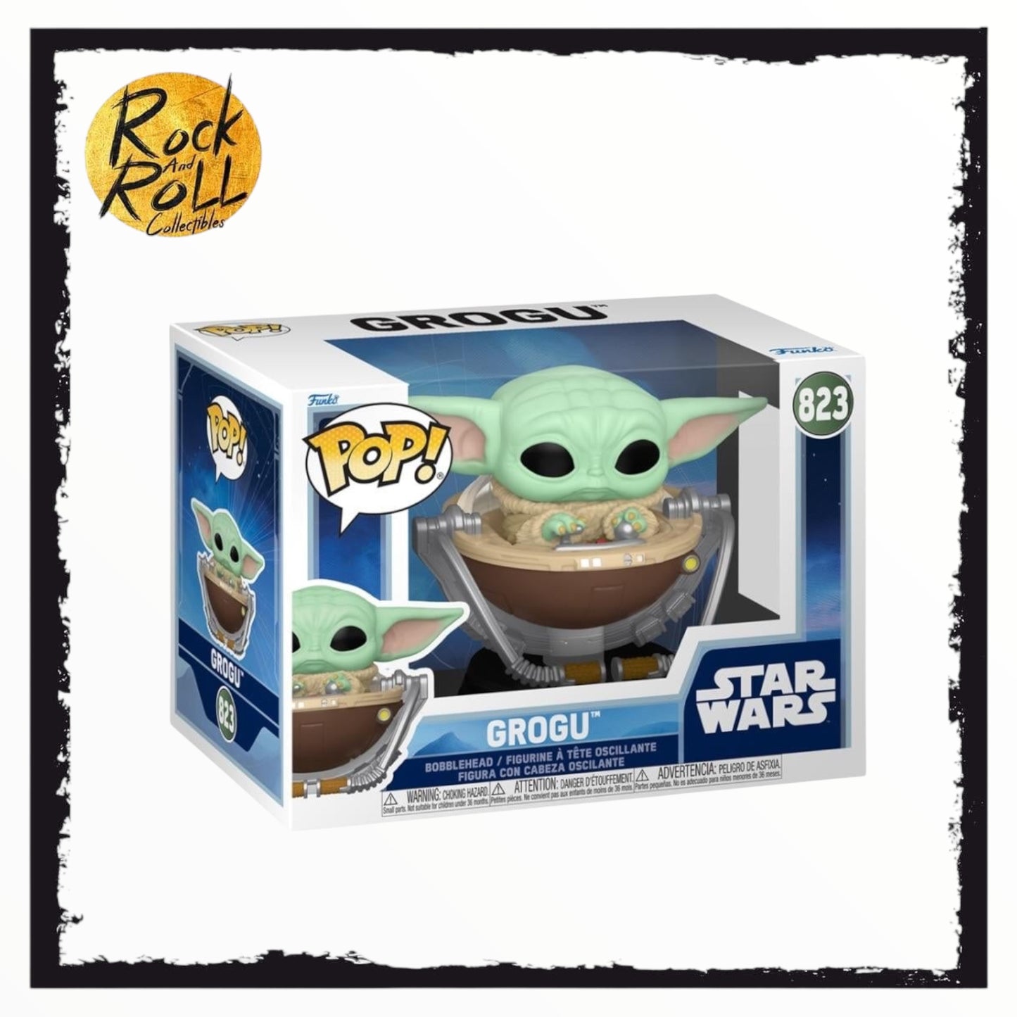 Grogu in Pram #823 Funko Pop - Star Wars