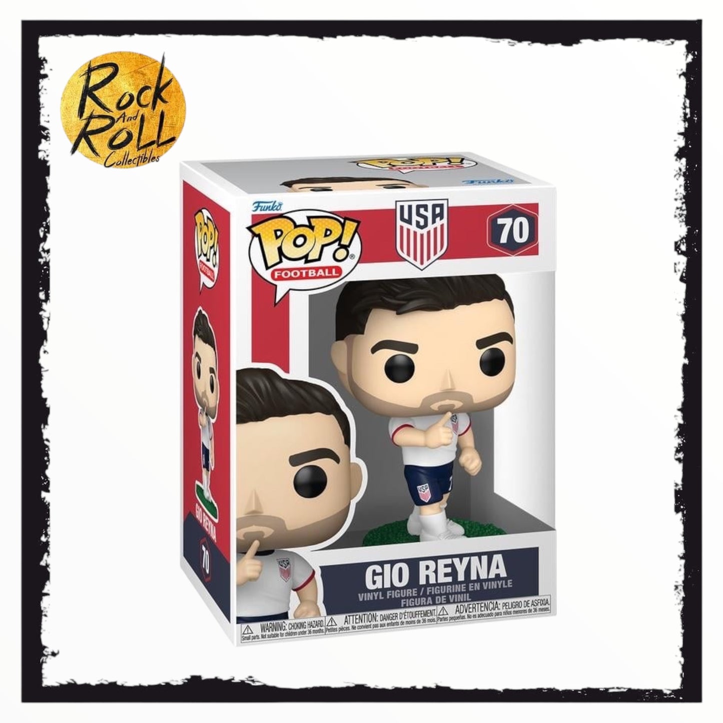 Gio Reyna #70 Funko Pop - USA International Football Team