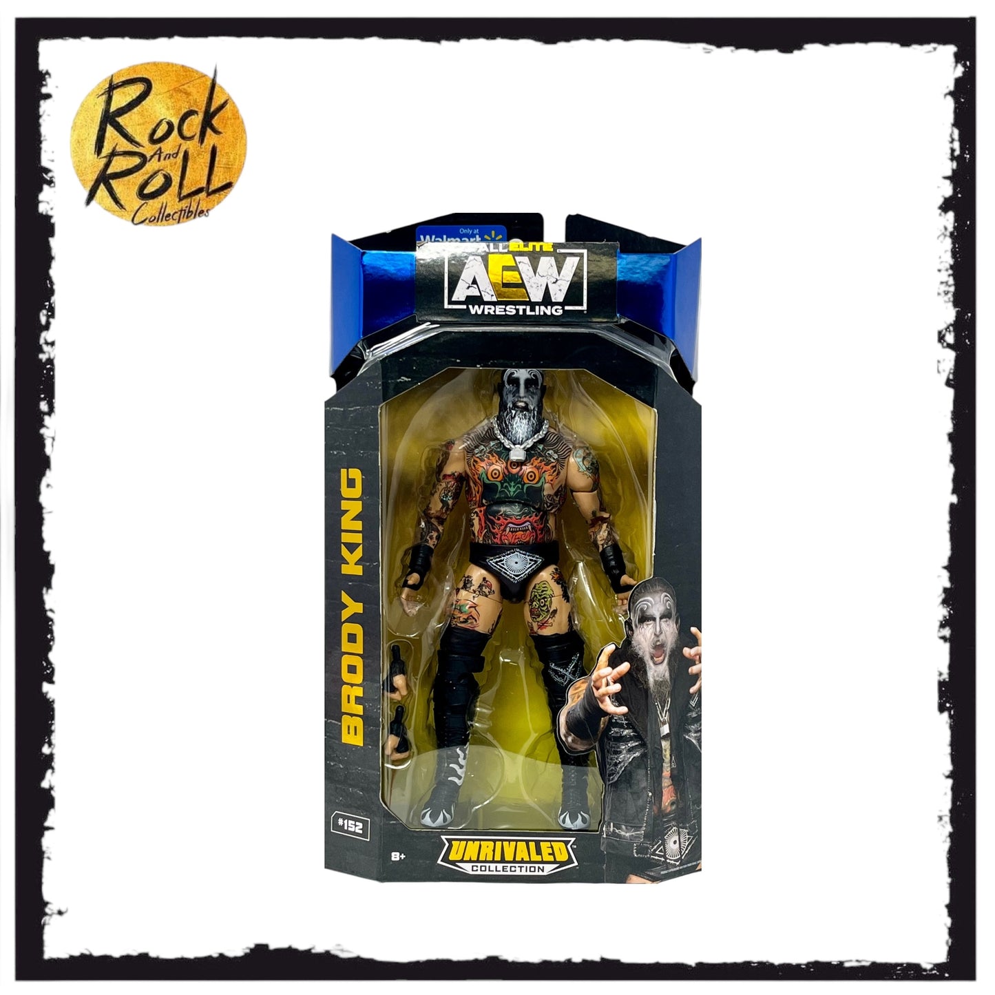 AEW Unrivaled #152 - Brody King - Walmart Exclusive Not Mint Box