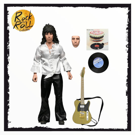 NECA The Rolling Stones Keith Richards (1975) 8" Clothed Action Figure