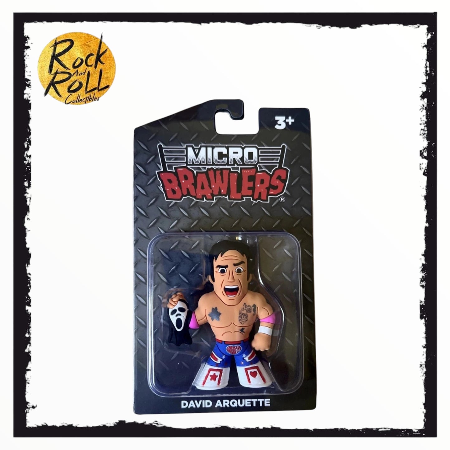 Micro Brawler David Arquette Pro Wrestling Tees Crate Exclusive