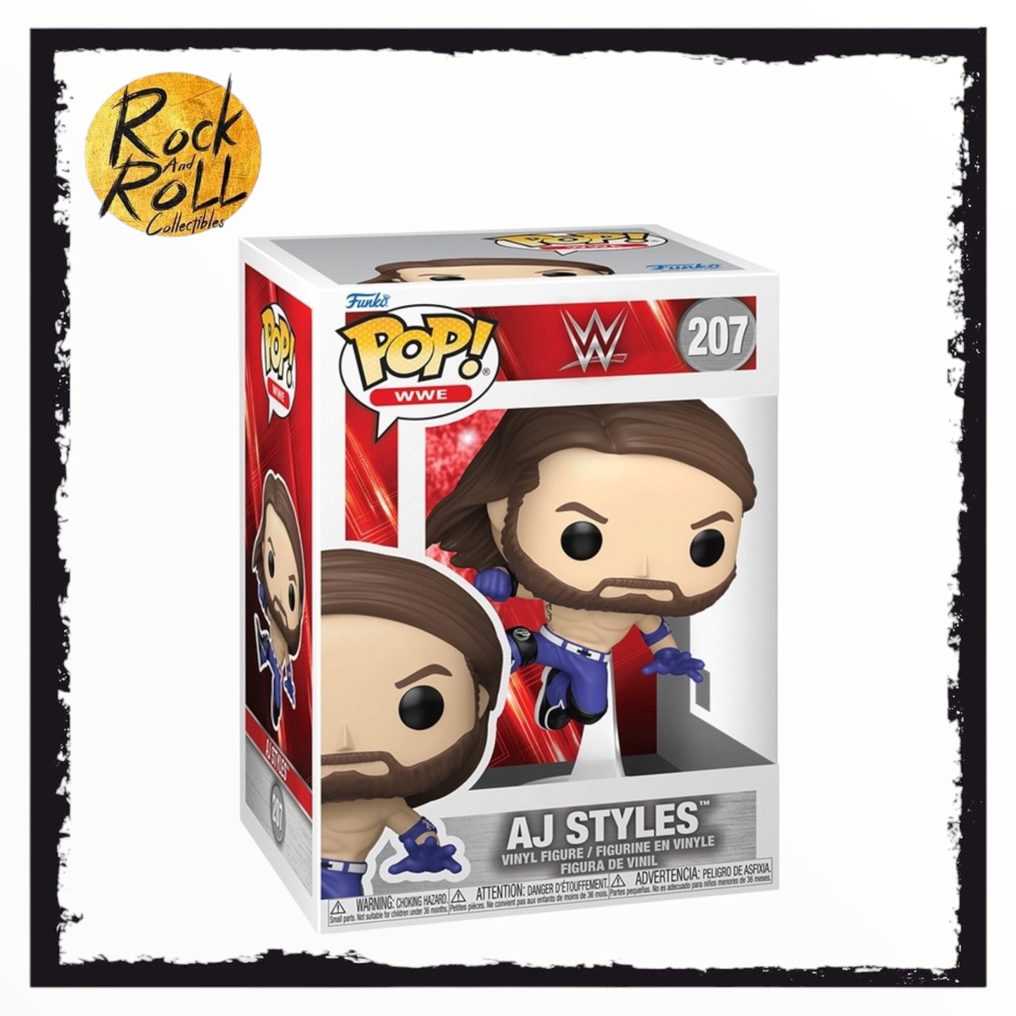 AJ Styles #207 Funko Pop - WWE