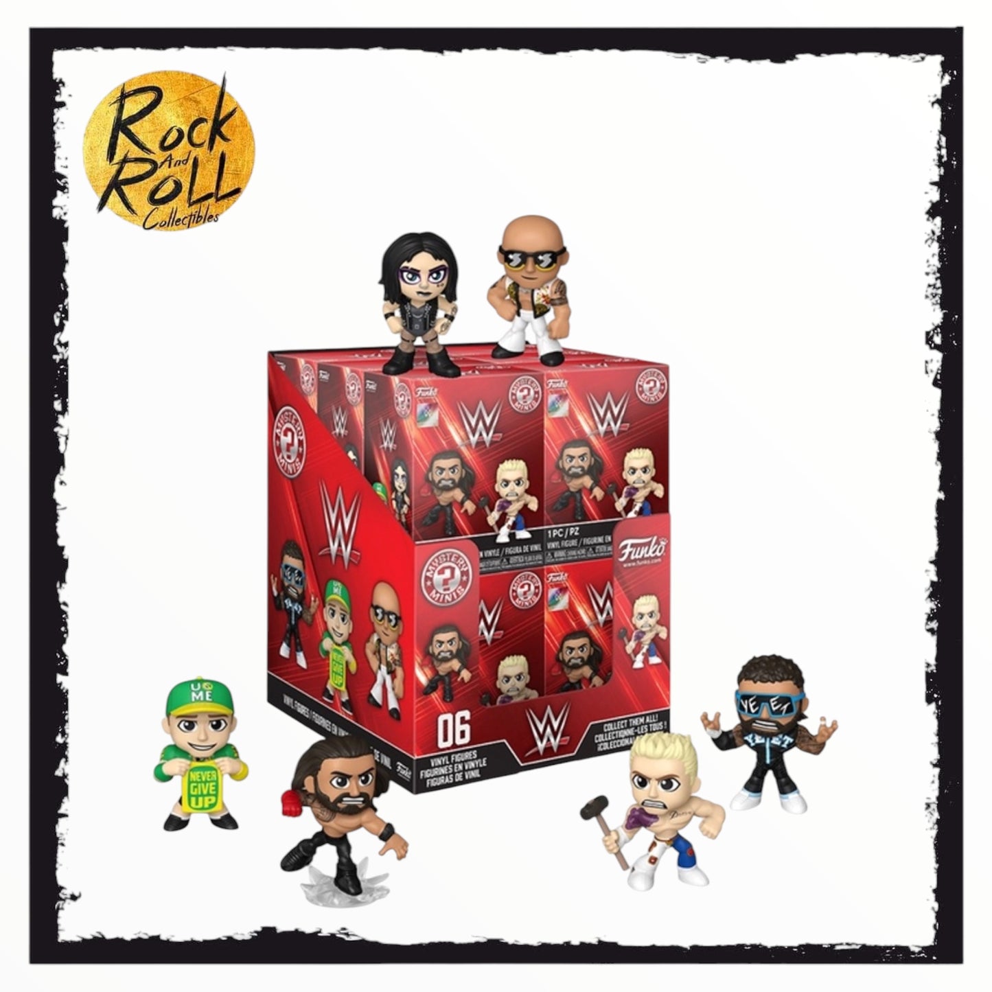 Funko POP! Mystery Minis: WWE Blind Box Assortment x1 Mystery Mini
