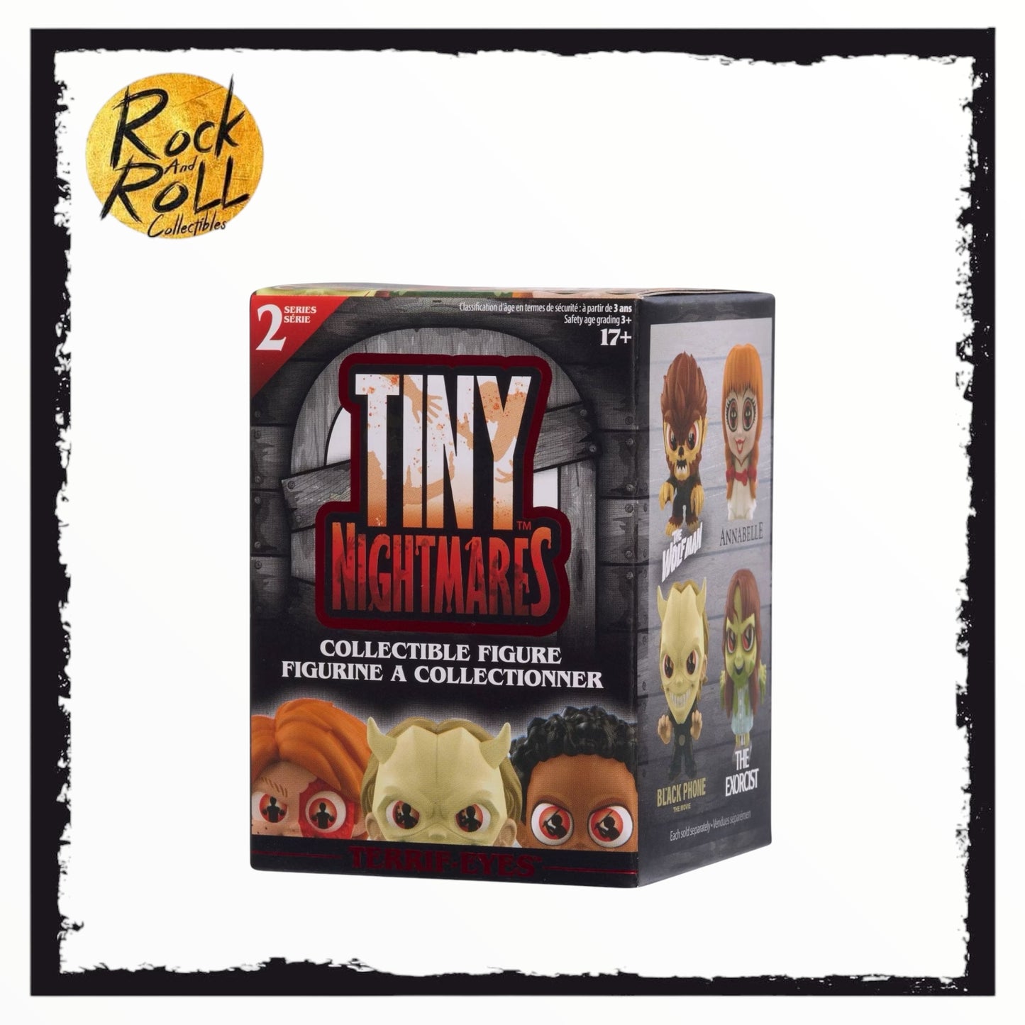 Tiny Nightmares Collectible 3 Inch Figures Blind Box Wave 2