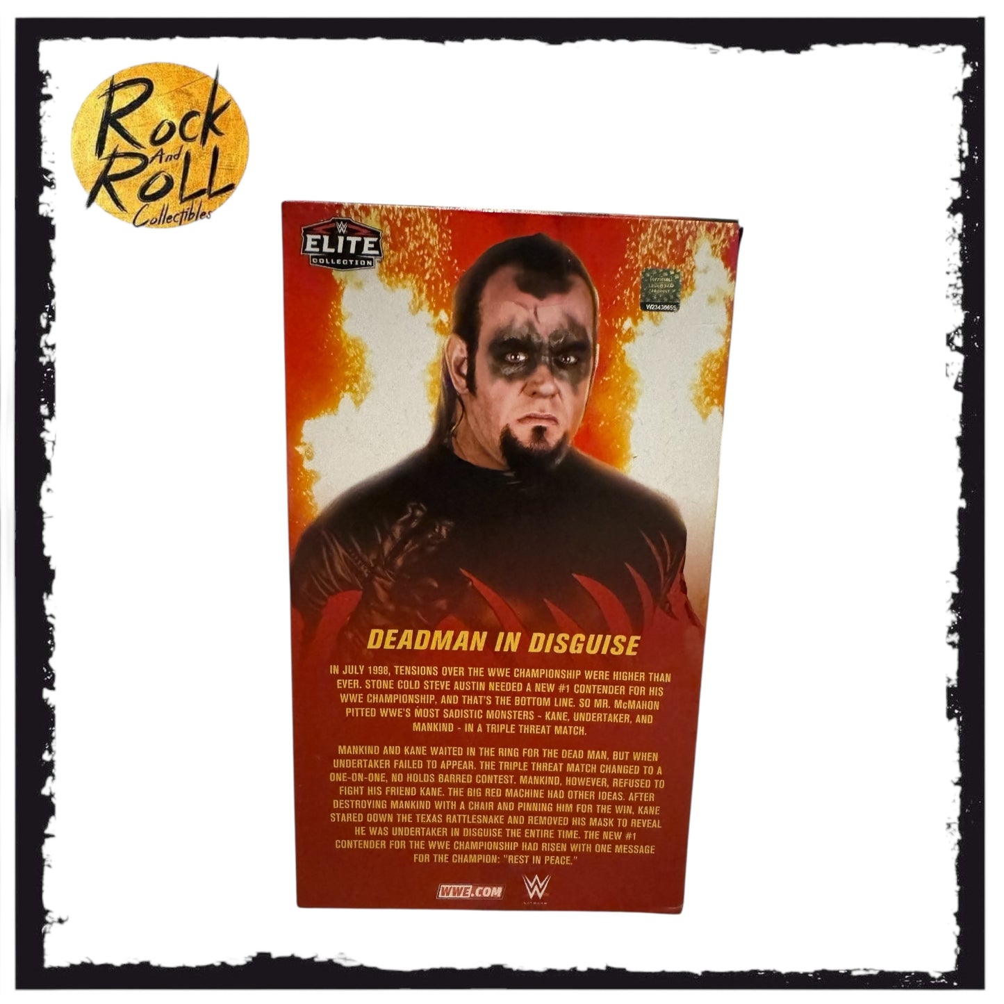 Box Damage - WWE Ringside Collectibles Exclusive - Deadman’s Revenge Undertaker as Kane Action Figure