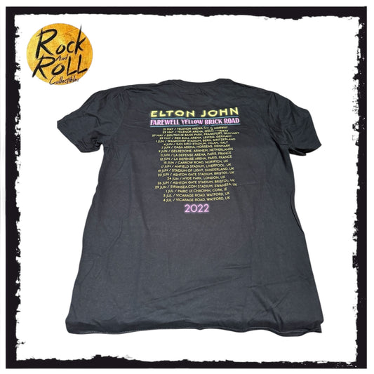 Elton John - Farewell Yellow Brick Road EU/UK Tour T-Shirt (Medium)