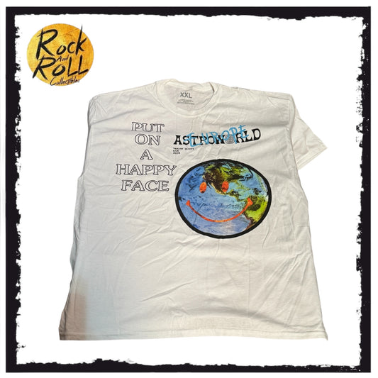 Travis Scott Live 2018 Europe - Put On A Happy Face T-Shirt