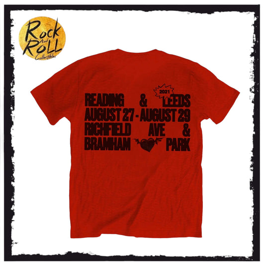 Yungblud - 2021 Reading & Leeds Festival Red T-Shirt