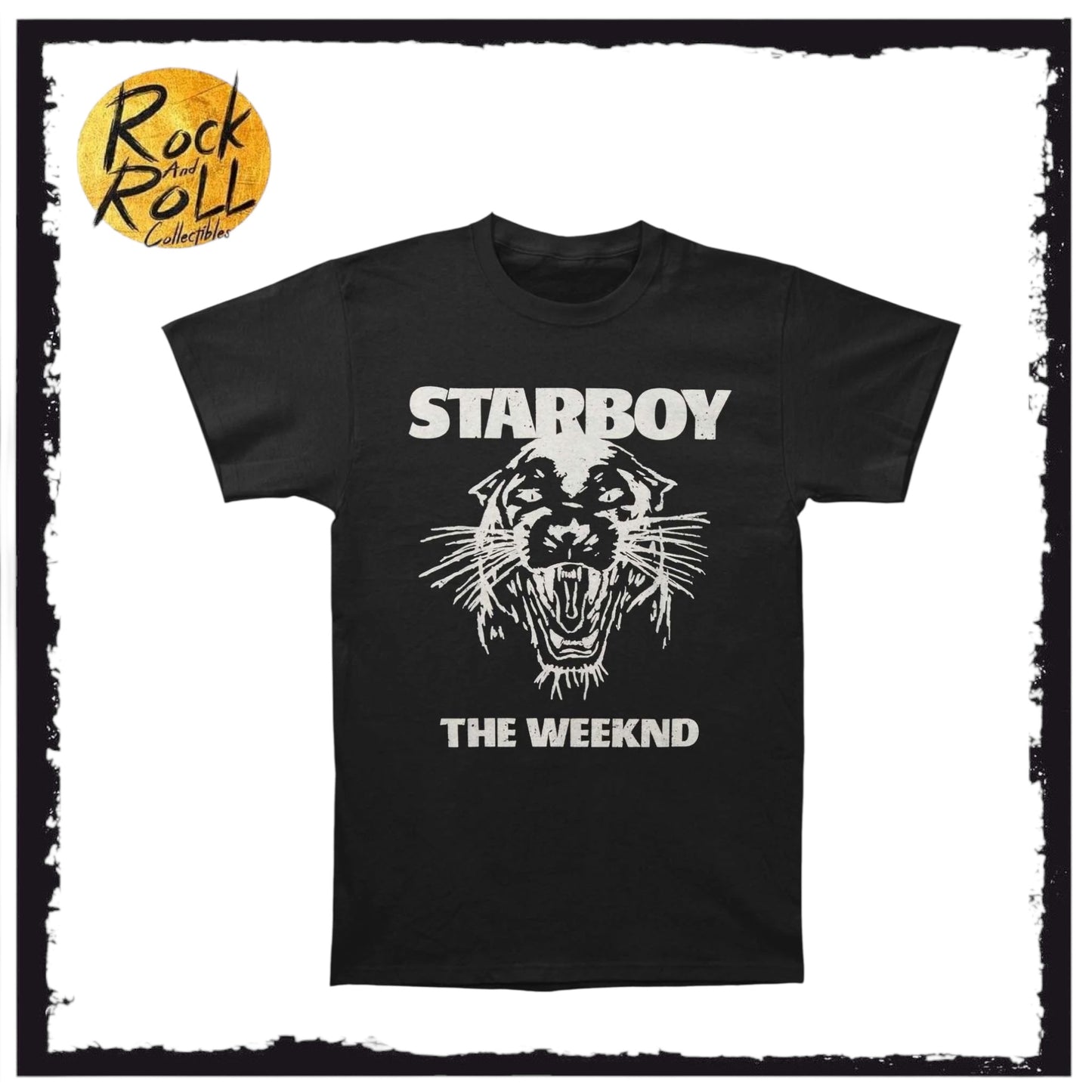 The Weeknd Starboy Black T-Shirt