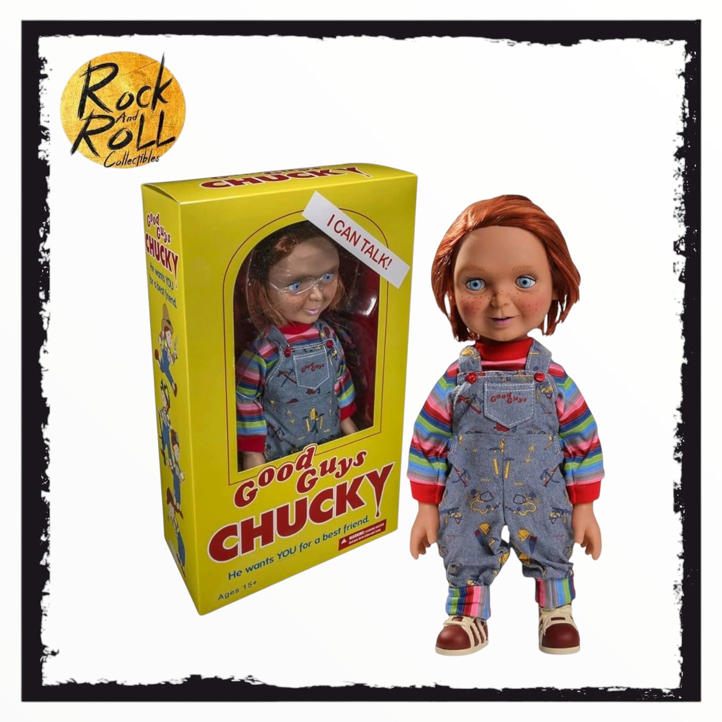 Mezco MDS Chucky "Good Guys" 15” Mega Scale Figure with Sound