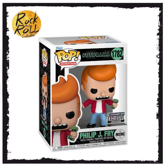 Futurama - Philip J. Fry (Meme) Funko Pop! #1782 Entertainment Earth Exclusive