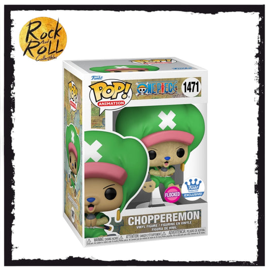 One Piece - Chopperemon (Flocked) Funko Pop! #1471 - Funko Shop Exclusive