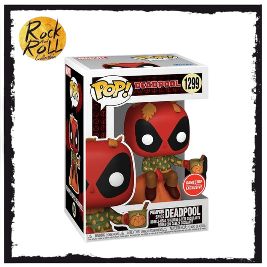 Deadpool - Pumpkin Spice Deadpool Funko Pop! #1299 GameStop Exclusive