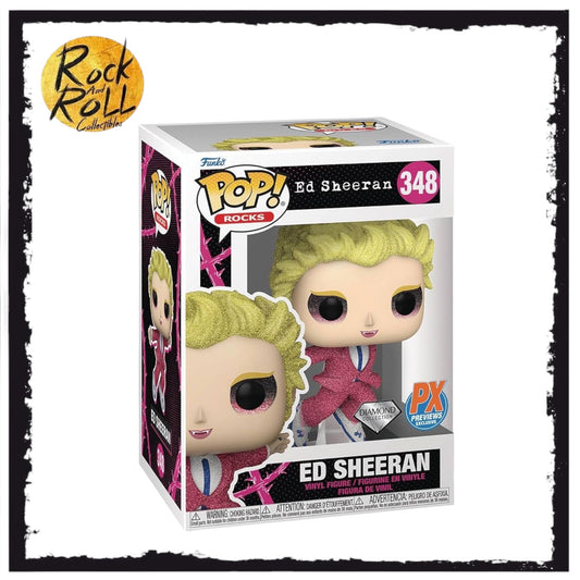 Ed Sheeran - Bad Habits (Diamond Collection) Funko Pop! #348 PX Previews Exclusive