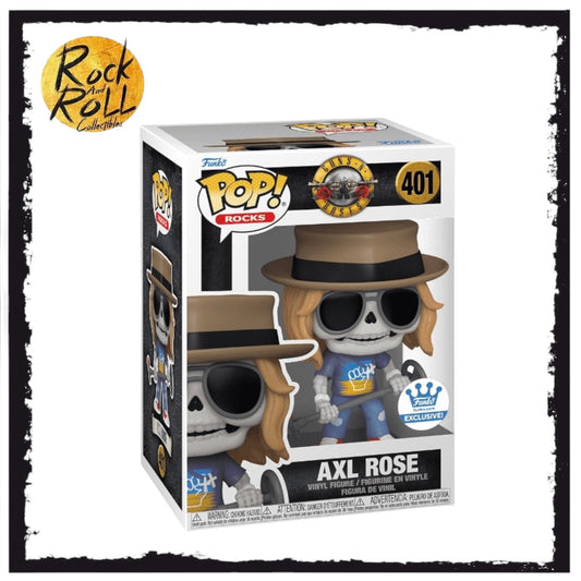 Guns N Roses - Axl Rose (Skeleton) Funko Pop! #401 Funko Shop Exclusive