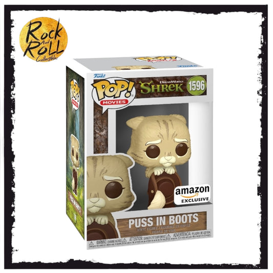 Shrek - Puss In Boots (Sepia) Funko Pop! #1596 Amazon Exclusive