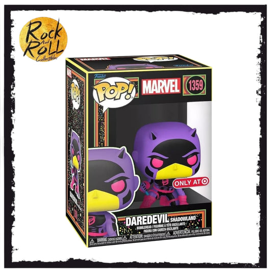 Daredevil Shadowland (Blacklight) Funko Pop! #1359 Target Exclusive