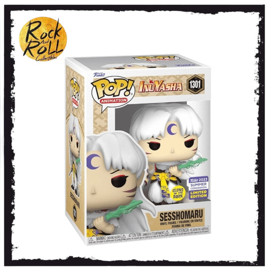 Inuyasha - Sesshomaru (GITD) Funko Pop! #1301 2023 Summer Convention Limited Edition