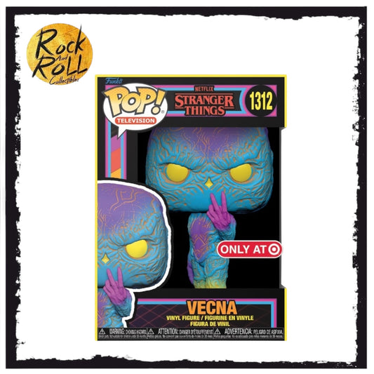 Stranger Things - Vecna (Blacklight) Funko Pop! #1312 Target Exclusive