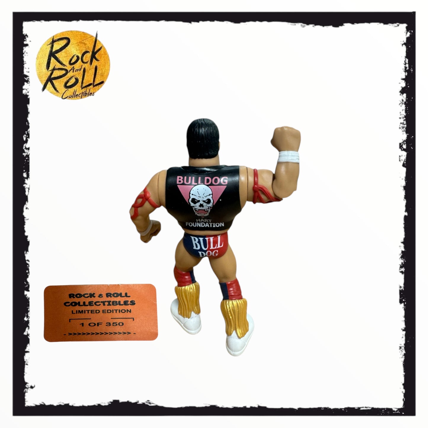 Grapplers And Gimmicks British Bulldog 97 Rock And Roll Collectibles Variant LE1/350