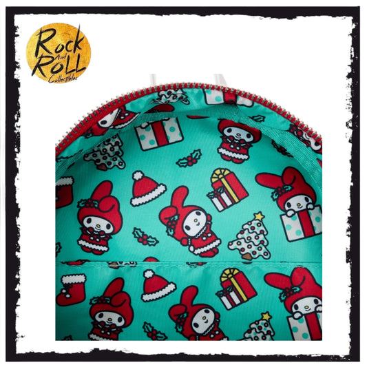 My Melody Winter Sanrio Loungefly Mini Backpack