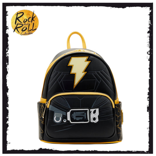 DC Comics: Loungefly Light Up Cosplay Mini Backpack: Black Adam