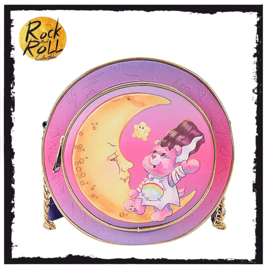 Care Bears x Universal Monsters Cheer Bear Bride Canteen Crossbody Loungefly Bag